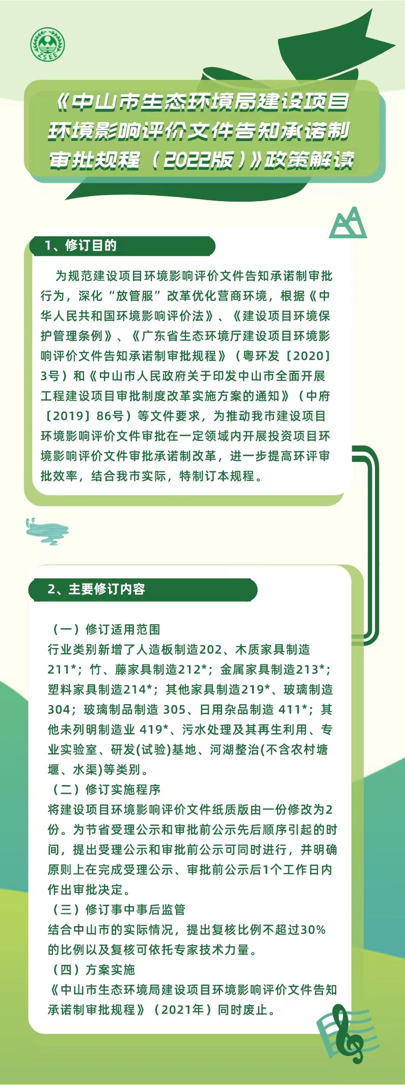 《中山市生态环境局建设项目环境影响评价文件告知承诺制审批规程（2022版）》政策解读（图文版）.jpg